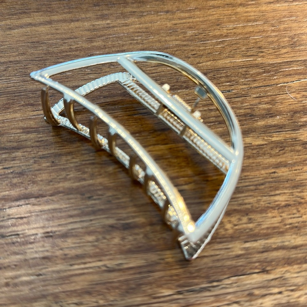 Gold Metal Claw Clip